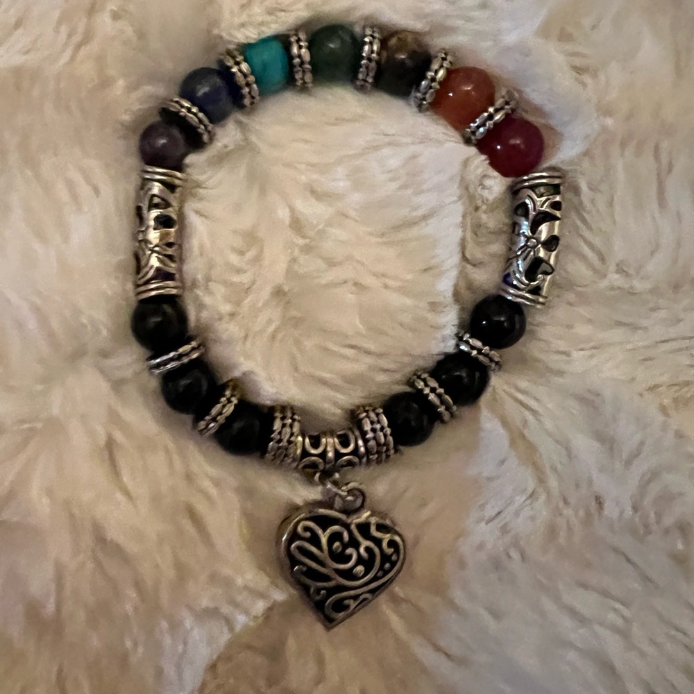 7 Chakra Mala Bead Bracelet